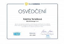 Solar kerberos Kateřina Tomášková